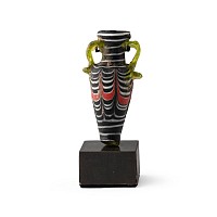 Egyptian Mosaic Glass Amphora
