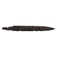 Large Saxon Iron Seax with Single-Edged Blade