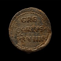 Medieval Pope Gregory IX Lead Papal Bulla