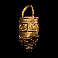 Pre-Viking Gold Aroma Bucket Pendant