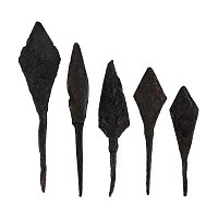 Medieval Iron Arrowhead Collection