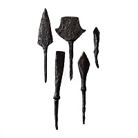 Medieval Iron Mixed Arrowhead Collection
