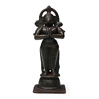 Copper-alloy Hanuman Statuette