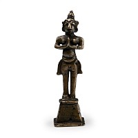 Copper-alloy Female Worshipper Statue