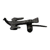 Roman Bronze Flying Bird Plate Brooch