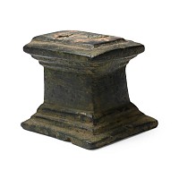 Roman Bronze Statue Base