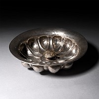 Achaemenid Silver Phiale with Central Rosette