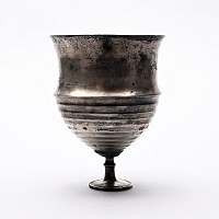 Gandharan Silver Footed Chalice