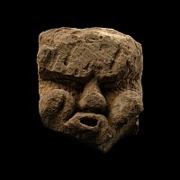 Medieval Limestone 'The Wind' Gargoyle