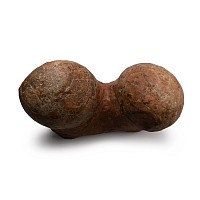 Fossil Hadrosaur Dinosaur Nest Egg Pair