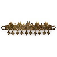 Silver-Gilt Tiara with Diamonds