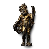 Roman Silver-Gilt Statuette of Jupiter