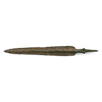 Large Luristan Bronze Spearhead
