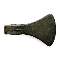 Large Heavy Luristan Bronze Axehead