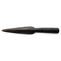 Large Luristan Bronze Socketted Spearhead