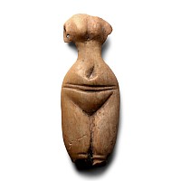 Roman Bone Figurine of a Lady