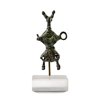 Amlash Bronze Figure with Child