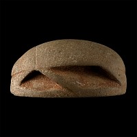 Very Large Phoenician Stone Scarab with Hieroglyphics