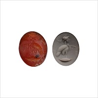 Roman Carnelian Intaglio with Harpy