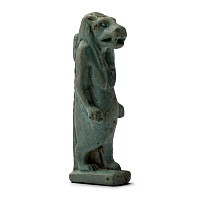 Egyptian Faience Amulet Representing Taweret