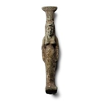 Egyptian Faience Amulet Representing Nephthys