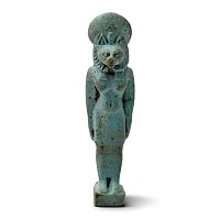 Egyptian Faience Amulet Representing Sekhmet