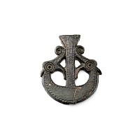 Anglo-Saxon Bronze Double Beast-Headed Mount
