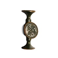 Stuart Period Bronze Four-Way Seal Matrix