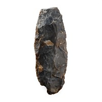 Stone Age Knapped Flint Axehead