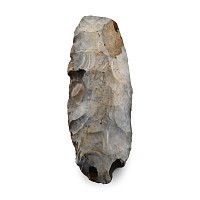 Stone Age Knapped Flint Axehead