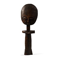 African Wooden 'Akuaba Doll' Fertility Figure