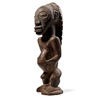 African Wooden Fertility Figure
