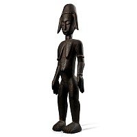 African Wooden Ancestor Figure