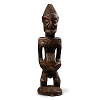 African Wooden Fertility Figure