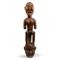 African Wooden Fertility Figure