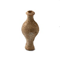 Hellenistic Terracotta Spindle Flask
