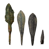 Greek and Other Bronze Arrowhead Group