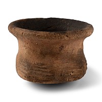 Thai Basket-Shaped Terracotta Cooking Vessel
