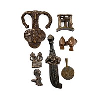 Ashanti Bronze Gold Weight Collection