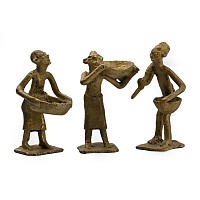 Ashanti Bronze Gold Figural Weight Collection