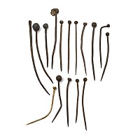 'Thames' Tudor Bronze Dress Pin Collection