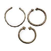 Tuareg Manilla Bronze Slave Bracelet Group