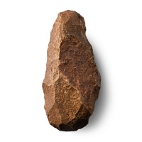 Stone Age Acheulian Knapped Axehead