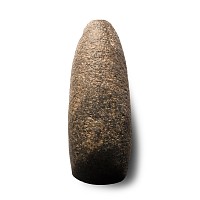Stone Age Tenerian Pecked and Part Polished Celt Axe