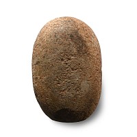Large Stone Age Tenerian Pecked Hammer Stone