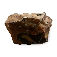 Stone Age Clactonian Knapped Homo Heidelbergensis Proto Cleaver