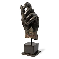 Monumental Roman Bronze Left Hand