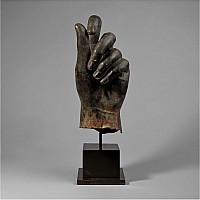 Monumental Roman Bronze Left Hand