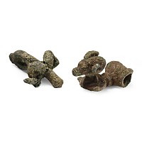 Bronze Age Ram Head Pendant Pair