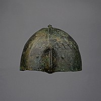 Highly Decorated Caucasian Bronze Helmet